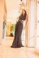 VX10PR41 VESTIDO LUREX VAZADO M PRETO