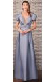 233004 PRINCESS LONG DRESS M AZUL