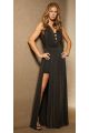 17162 INV20MT/399VEST. LONGO LUREX M PRETO COM BRILHO