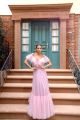 1663	VESTIDO ASTRO LONGO COM JABOUR ALCA - ROSE - P