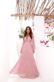 1632	VESTIDO JULIA PLISSE MANGA AVULSA - ROSE - M