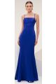 VL1715D 22844	VESTIDO SEREIA RECORTES ABERTURA COSTAS AZUL BIC