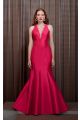 52415 VESTIDO LONGO ZIBELINE ALCA CRUZADA FREN GG VERMELHO