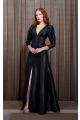 54429 VESTIDO LONGO LUREX MANGA E FENDA - M - ROSÊ